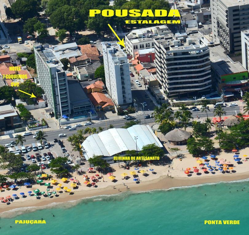 Estalagem Maceio Hotel Bagian luar foto